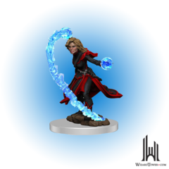 PF BATTLES: PREM PAINTED FIG - FEMALE HUMAN WIZARD